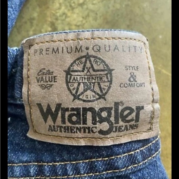 Wrangler Blue Denim Tote with Sun Embroidery - Picture 2 of 5